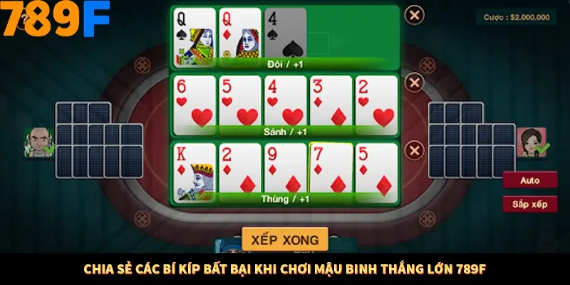 Bí Quyết Xếp Bài Phỏm Thành Dây Dài Tăng Tỷ Lệ Thắng Ở 789F 9 Chia sẻ các bí kíp bất bại khi chơi mậu binh thắng lớn 789F
