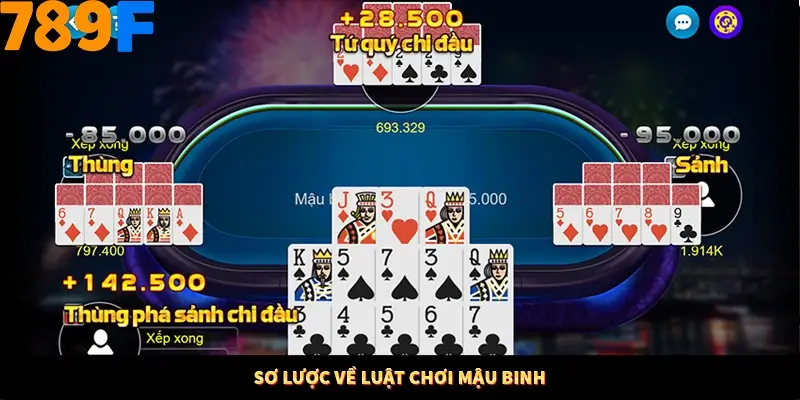 Bí Quyết Xếp Bài Phỏm Thành Dây Dài Tăng Tỷ Lệ Thắng Ở 789F 7 Sơ lược về luật chơi mậu binh