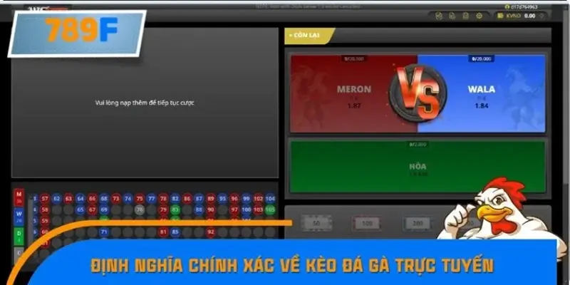 Định nghĩa chính xác về kèo đá gà trực tuyến Định nghĩa chính xác về kèo đá gà trực tuyến